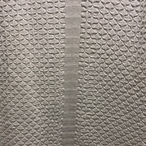 Cache Silver Sparkly Midi Sweater Dress Size L NWT - Picture 2 of 9